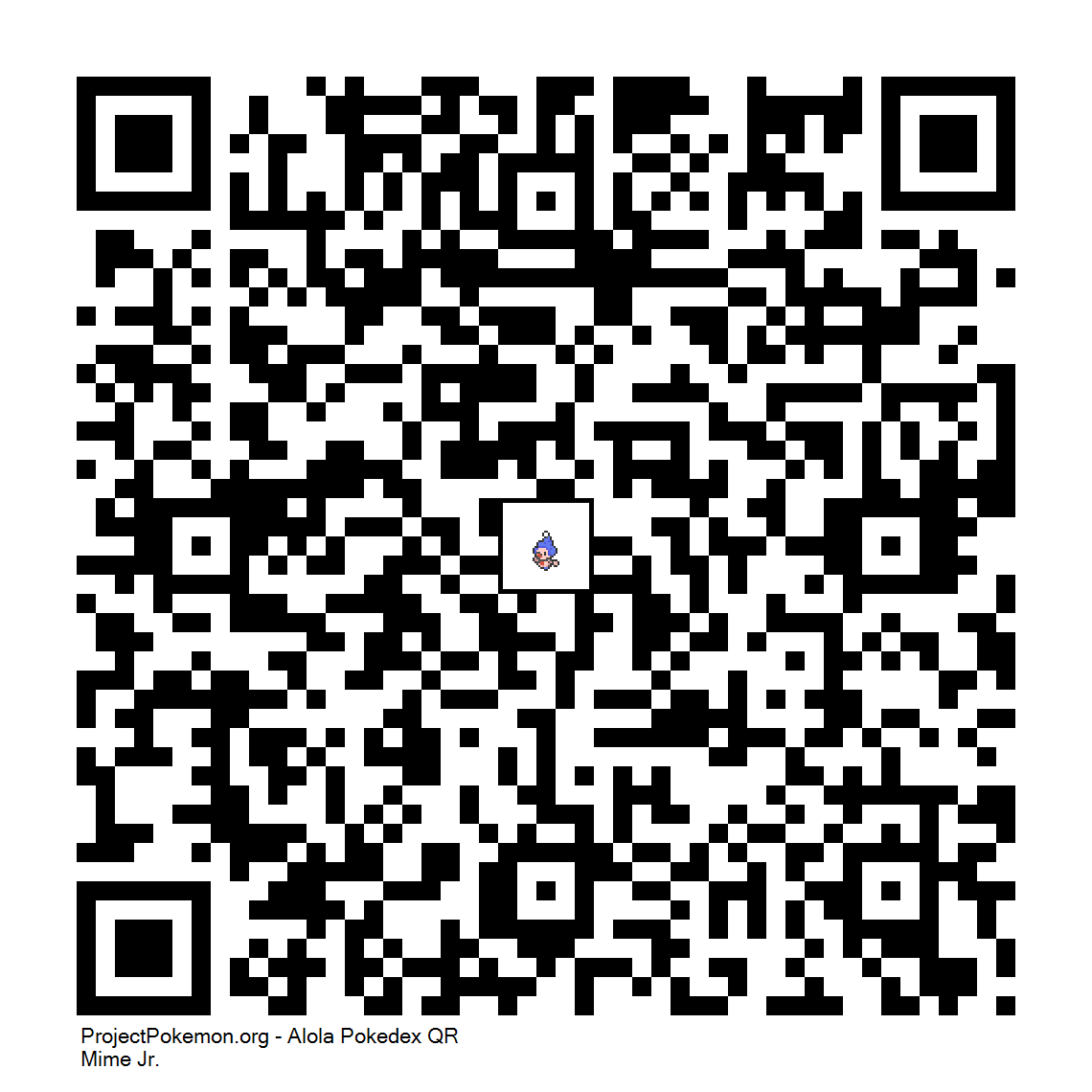 Cdigo QR de Mime Jr.